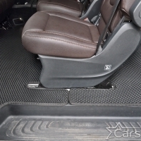 Автомобильные коврики EVA на Mercedez-Benz V-klasse II W447 (2 ряд - 2 места с проходом) (2014->)