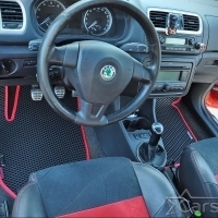 Автомобильные коврики EVA на Skoda Fabia II (2007-2014)