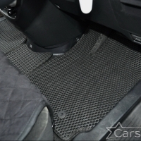 Автомобильные коврики EVA на Toyota Noah-Voxy II пр.руль (2007-2015) 2 ряд - без прохода