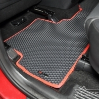 Автомобильные коврики EVA на Hyundai Santa Fe IV 3 ряда (2018-2021)