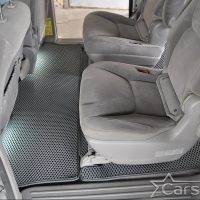 Коврики текстильные на Toyota Sienna II (2003-2010)