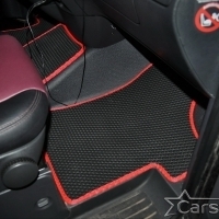 Коврики текстильные на Mercedes-Benz Viano W639 без столика (2003-2014)