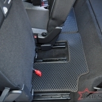 Коврики текстильные на Citroen C4 Picasso II Grand 3 ряда (2013-2018)