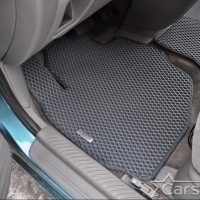 Коврики текстильные на Mazda MPV II 3 ряда (1999-2006)