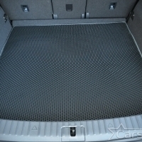 Коврики текстильные на Skoda Kodiaq I 3 ряда (2016->)