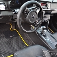 Двухслойные коврики EVA на Kia Optima IV (2015-2020)