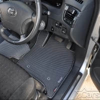 Двухслойные коврики EVA на Toyota Ipsum II пр.руль (2001-2009) 