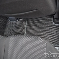 Двухслойные коврики EVA на Lada Largus I 3 ряда (2012-2021)