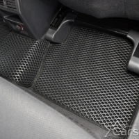 Двухслойные коврики EVA на Opel Zafira B 3 ряда (2005-2014) 