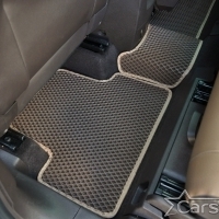 Двухслойные коврики EVA на Opel Zafira С 3 ряда (2011->)