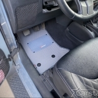 Двухслойные коврики EVA на Jeep Wrangler III (2007-2018) 