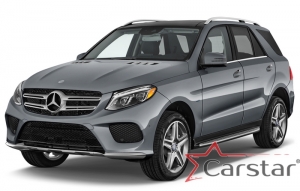 Комплект ковриков в салон Mercedes-Benz GLE-klasse I W166 (2015-2018)