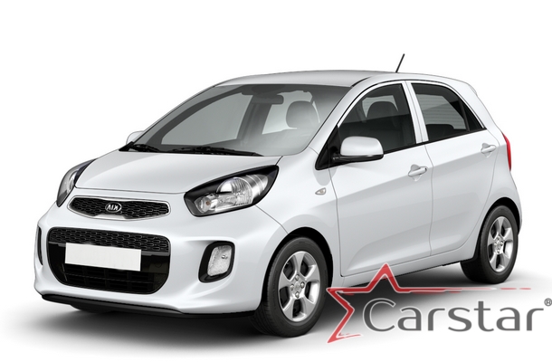 Двухслойные коврики EVA для Kia Picanto II (2011-2017)