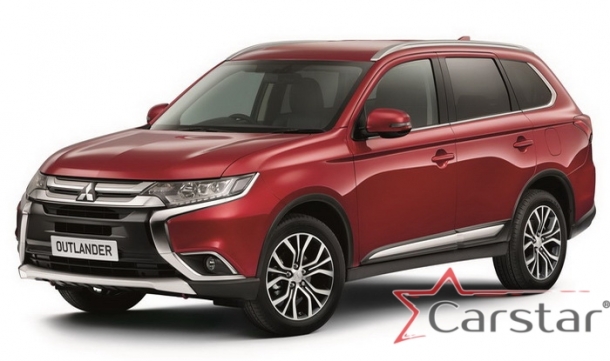 Двухслойные коврики EVA для Mitsubishi Outlander III (2012->)