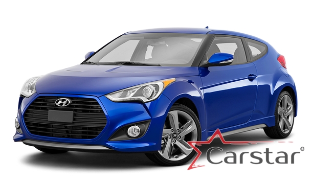 Текстильные коврики для Hyundai Veloster I (2011-2017) 
