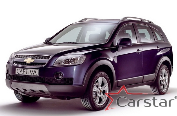 Автомобильные коврики EVA для Chevrolet Captiva 3 ряда (2006-2011)