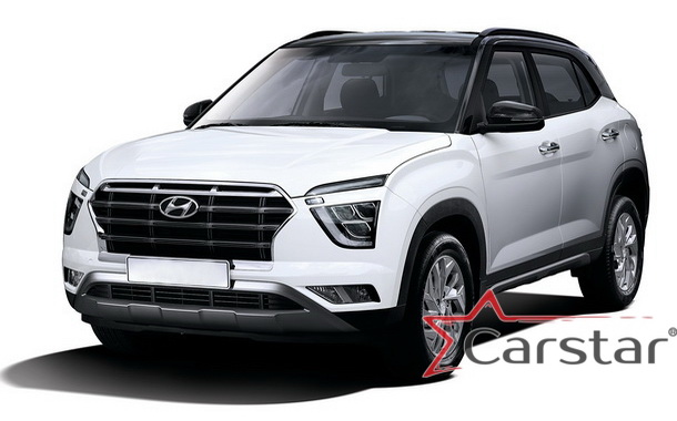 Автомобильные коврики EVA для Hyundai Creta II (2021-2024)
