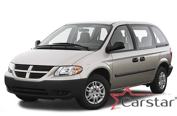 Двухслойные коврики EVA для Dodge Caravan IV (2001-2007)