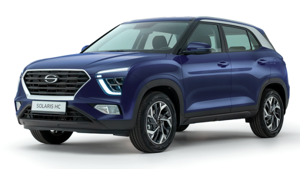 Автомобильные коврики EVA для Solaris HC (2022->) 