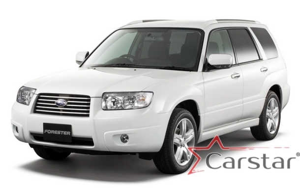 Автомобильные коврики EVA 3D для Subaru Forester II (2002-2008)