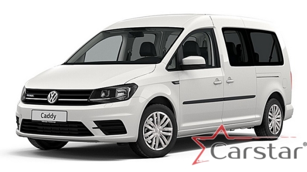 Автомобильные коврики EVA 3D для Volkswagen Caddy IV (2015->)