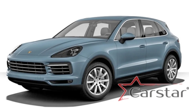 Автомобильные коврики EVA 3D для Porsche Cayenne III (2017->)
