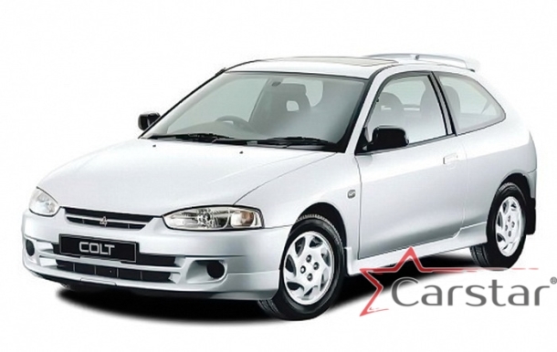 Автомобильные коврики EVA 3D для Mitsubishi Colt V (1996-2003)