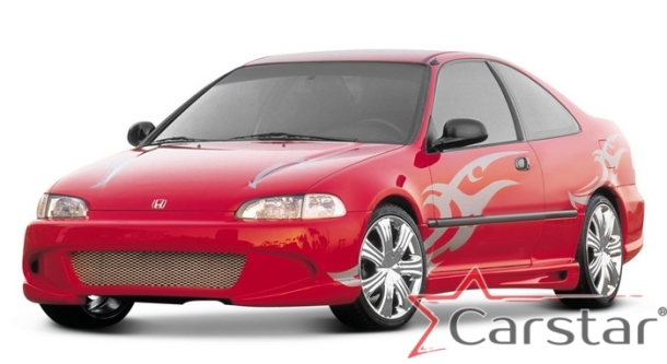 Автомобильные коврики EVA 3D для Honda Civic V купе (1991-1995)